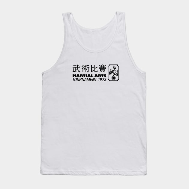 Mod.5 Enter the Dragon Han's Island Tank Top by parashop